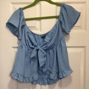 Off the Shoulder Ruffled Top